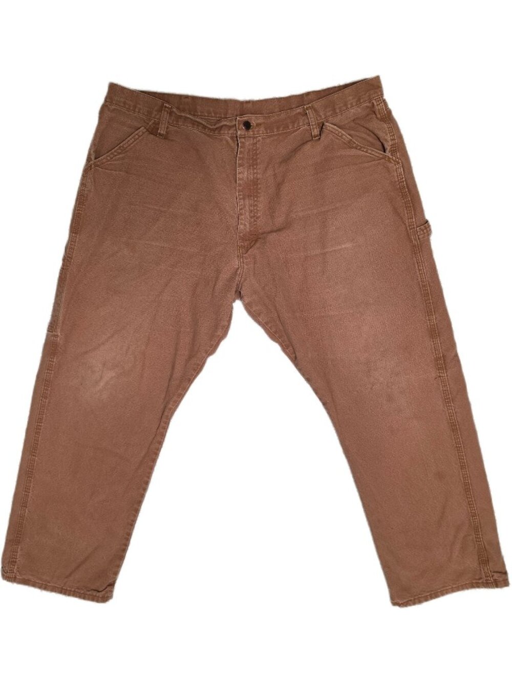 VTG Rustler Canvas Carpenter Pants 40x30 Distressed Grunge Workwear High Rise